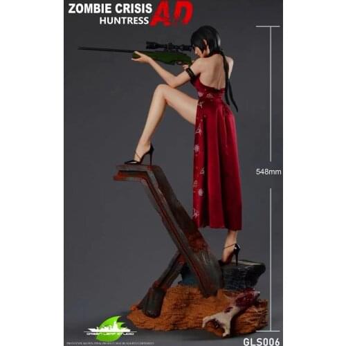 Green Ada King Huntress AdaWong Limited GK Hand-made Custom Statue 006
