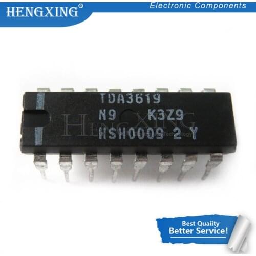 1pcs/lot TDA3619 TDA 3619 DIP-16 In Stock