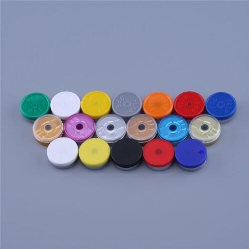 Medical vial cap aluminum cap medical bottle cap OD 20mm diameter aluminum Flip Off Cap