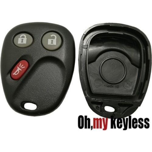 20pcs/lot Case Shell Key Fob Keyless Entry Remote fits Buick Rainier Chevy Trailblazer GMC Envoy Isuzu Ascender Oldsmobi Key