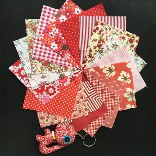 30/50pc Meter Fabric Diy Patchwork Handmade Cotton Cloth Group Floral Serieshot Quilting Sewing Fabric Home Blanket