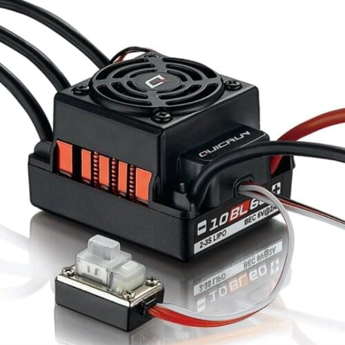 Hobbwing QUICRUN 10BL120 Sensored 120A Brushless ESC Speed Controller 1/10 1/12 RC Car Toy Spare Parts
