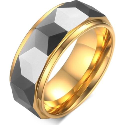 BOEYCJR Gold Rings For Men