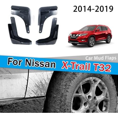 For Nissan X-Trail T32 2014 2015 2016 2017 2018 2019 Front Rear Car Mudflap Mud Flaps Guard Splash Flap Mudguards Accessories