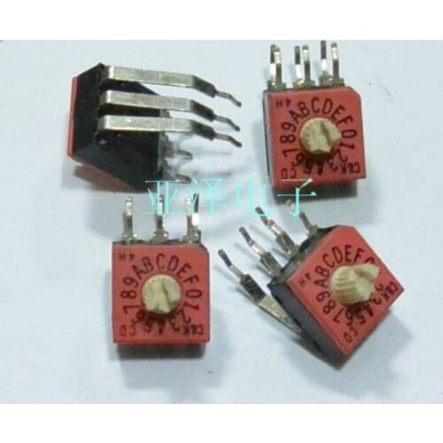 Digital rotary encoder switch 10 gear 0-9 Rotary DIP switch 8421C code free shippping