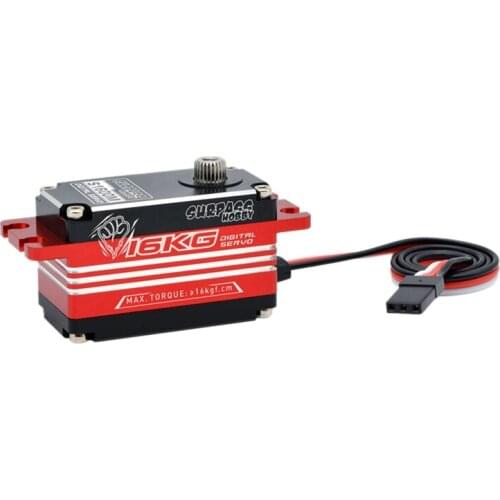 SURPASS HOBBY S1600M 16KG Low Body Digital Servo for 1/10 Racing Car/High-Speed RC Car/Aircraft/Drone/RC Boat