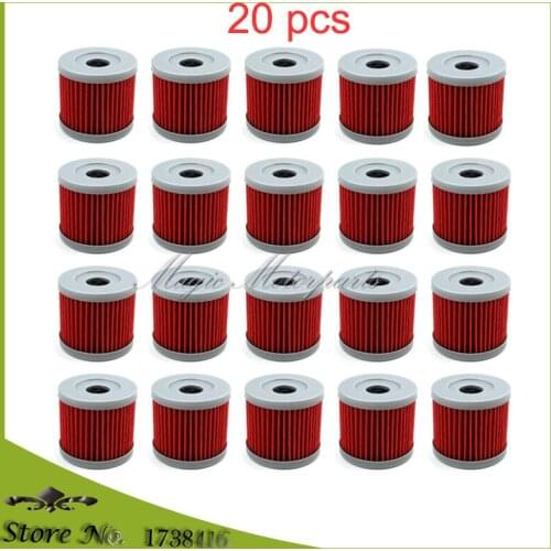 20pcs Oil Filter For Suzuki UC125 UC250 AN125 AN250 GS125 GN125 AN150 DF9.9 DF15 HP AN TU UC GS DF GZ GV GN GS GA 125 150
