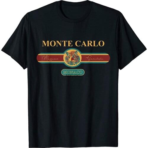 Fashion Monte Carlo Monaco Vacation Souvenir T-Shirt