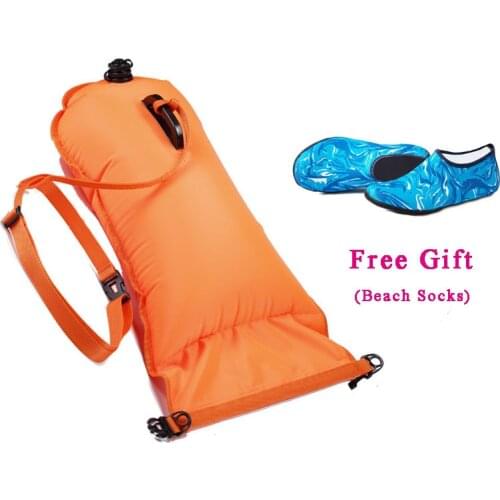 Swimming Buoy Inflatable Buoy Bag Safety Float Air Dry Bag Tow Float Swimming Inflatable Flotation Bag Childs Adult Buoy