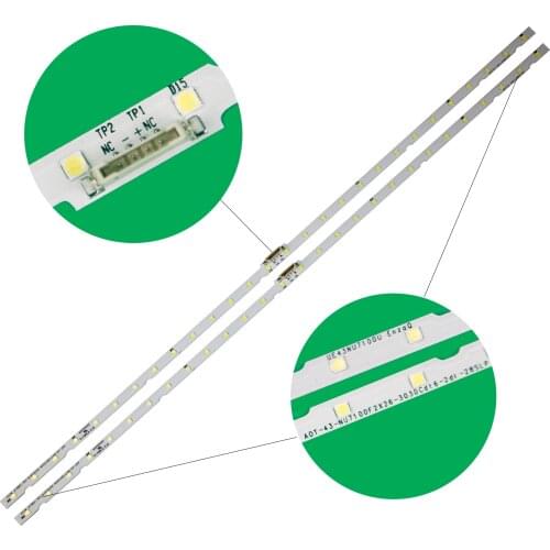 LED Backlight Strip for Samsung 43'TV AOT_43_NU7100F_2X28_3030C BN44-00947A UE43NU7100U