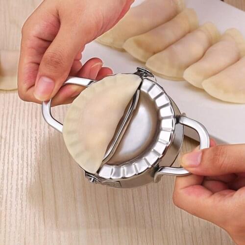 New DIY Dumpling Molds Chinese Food Jiaozi Maker Dough Press Dumpling Pie Ravioli Hand Mould Easy Kitchen Creative Tools U2