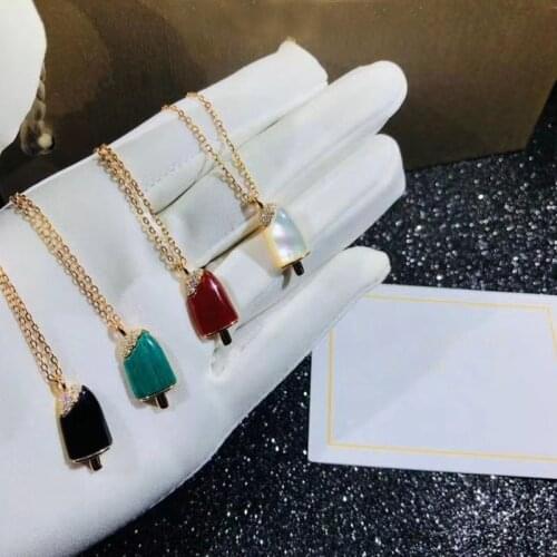 Original brand necklaces suitable for party jewelry Bv ice cream necklaces for womens couple gifts
