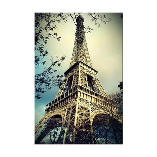 More Style Modern City Gray Art Pictures Paris London Street Landscape Art Print Silk Poster for Your Home Wall Decor 24x36inch