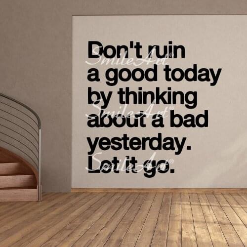 Drop Shipping Phrases Cartoon Wall Decals Pvc Mural Art Diy Poster For Kids Rooms Home Decor Vinyl Art Decal