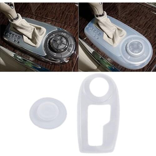 N84F Soft Rubber Interior Dustproof Gear Box Cover for nissan Patrol Y62 2016 2017 2018 2019 Accessories