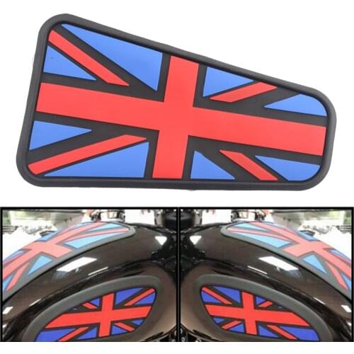 Motorcycle Cafe Racer Gas Fuel tank Rubber Sticker Protector Sheath Knee Tank pad Grip Decal For Harley Yamaha Triumph T100 T120
