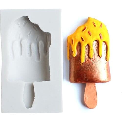 Ice lolly Shaped Fondant Cake Silicone Mold Chocolate Candy Molds Cookies Pastry Biscuits Mould DIY Cake Baking Tools