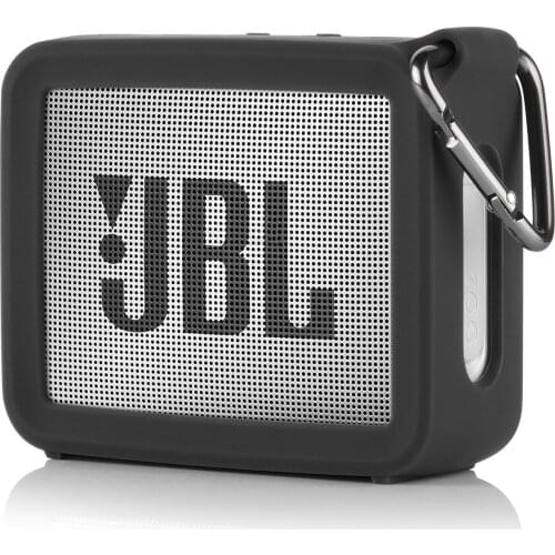 New Portable Silicone Case Protective Travel Case Soft Silica Gel Storage Pouch Audio Case for JBLGO2 GO 2 Bluetooth Speakers