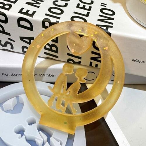 Sugar Star Heart Soft Candy Pendant Mold Gummy Candy Hairpin Slilcone Resin Mold Dropshipping