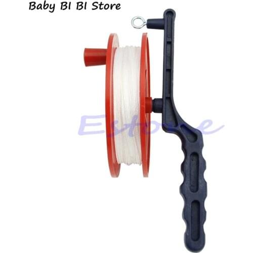 Outdoor Ball Bearing Wheel Kite Winder Tool Reel Handle Line String 60M Winder
