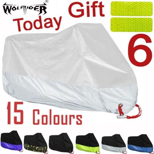 Universal Motorcycle Covers Waterproof UV Resistant Anti-dust Sunscreen Washable Scooter Cover for All Scooters