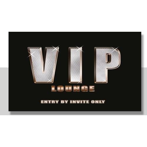 VIP Lounge, Bars & Restaurants, Bedroom Doors, Access, Small Metal Tin Sign