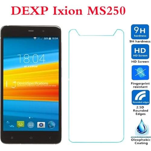 Tempered Glass For DEXP Ixion MS250 Sky E250 EL250 ES350 Toughened Screen Protector Film Protective Screen Case Universal