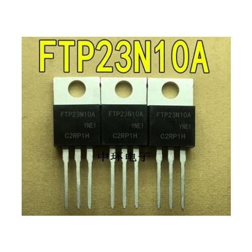 10pcs/lot FTP23N10A TO-220 100V 23A