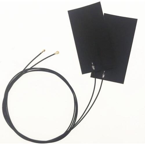 2 x Laptop MHF4 Antenna for DW1560 BCM94352Z BCM94360NG QCNFA34AC 8265 9260 AX200 NGFF/M.2 Card