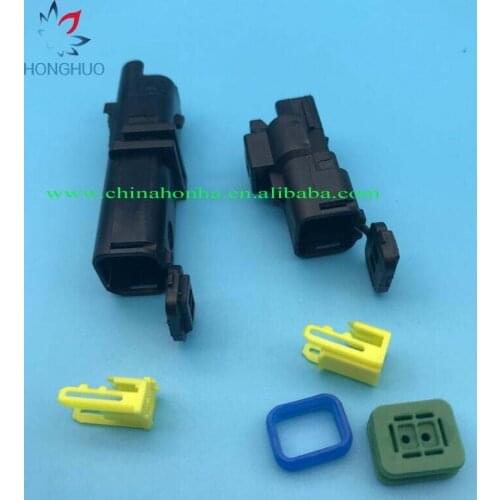 2 Pin DJ7027A-1.5-11/21 Female Male FO Turn Light Plug FO Lamp Socket FCI Car Sensor Connector for Auto Truck 2P
