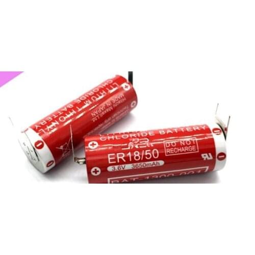 2PCS ER18/50 3.6V lithium battery PLC industrial battery ER18505M/ER18505 water meter battery