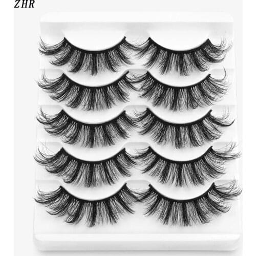 3D false eyelashes natural thick / extended eyelashes small bunches of eyelashes makeup beauty / hairdressing tools