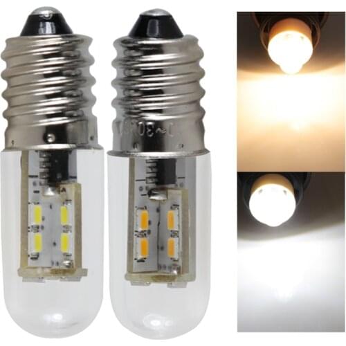 Ampoule E14 mini led corn bulb 2W 12v 24v energy saving lamp Replace Halogen candle Fridge Refrigerator 12 24 v volt lighting
