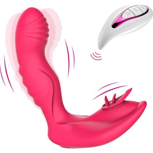 Wireless Remote Anal Vibrator Sex Toys Wearable Butterfly Dildo Vibrator G Spot Stimulation Clitoris Masage Vibrator Butt Plug