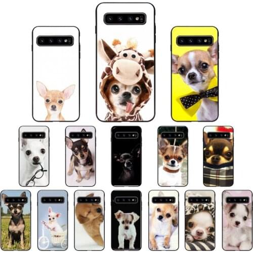 I Love My Chihuahua Dog Pug Phone Case For Samsung Galaxy S10E S20 Ultra S10 S21 S7 S8 S9 Plus S21Plus S20FE