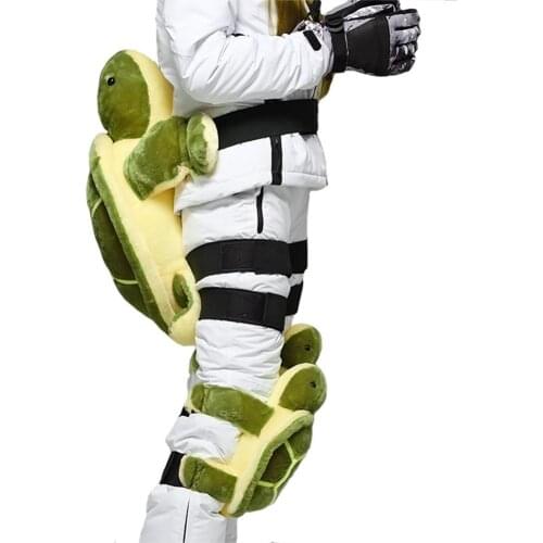 Adult Children Ski Equipment Turtle Snowboard Protection Ski Snowboard Hip Protection Cute Cartoon Hip Knee Pad