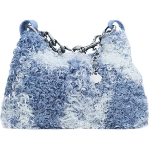 Designer lambswool Women Handbag wool Shoulder Soft Plush Crossbody Bags Women 2021 Messenger Handbag Girl Shopper Bag Ladies