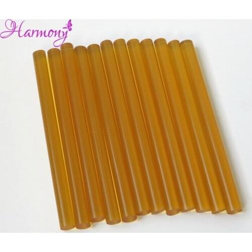 10pcs/lot Heat Melt Keratin Glue Stick for Fusion Nail Tip Human Hair Extension Tools Used with Glue Gun or Melting Glue Hot Pot
