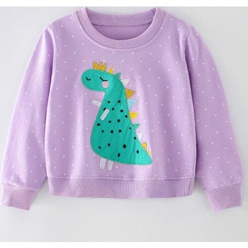 Terry Cotton Brand New 2021 Baby Girl Clothes Children Infant Babe Toddler Kids Girls Sweater Hoodies Fleeces Sweatshirts Blouse