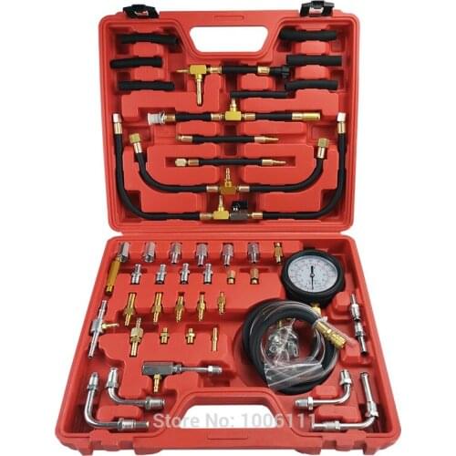 TU-443 Fuel Diesel Pressure Tester Gasline Injector Pump Pressure Gauge 140PSI 10Bar