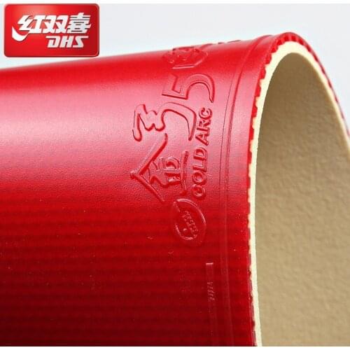DHS GoldArc 5 Table Tennis Rubber Germany Teach pimples in ping pong rubber with sponge for table tennis