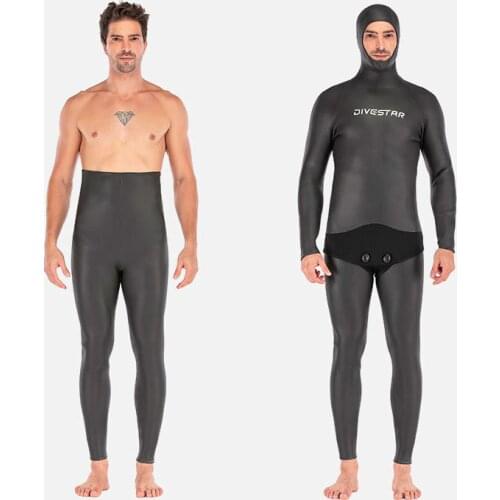 3MM PU Neoprene Surfing Triathlon Scuba Diving Suit Double Warm Water Sports Spearfishing Full Body Kayaking Equipment WetSuit