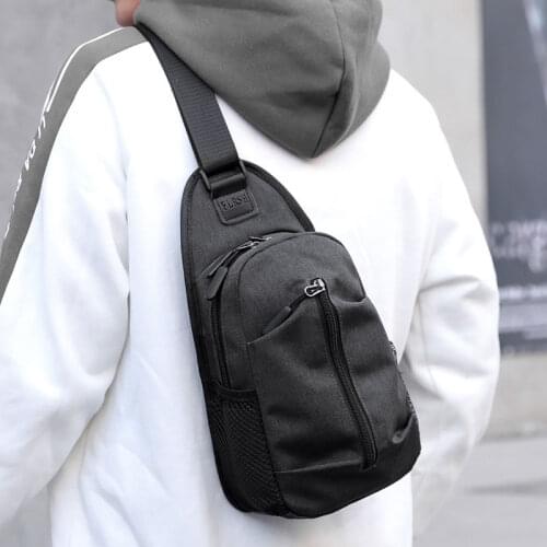 2019 New Men Oxford Messenger Shoulder Bag Fashion Male Short Trip Crossbody Bag Three Colors Optional