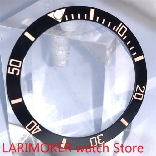 Brand new high quality 38mm pink rotating glass bezel suitable for 40mm mens watch automatic winding
