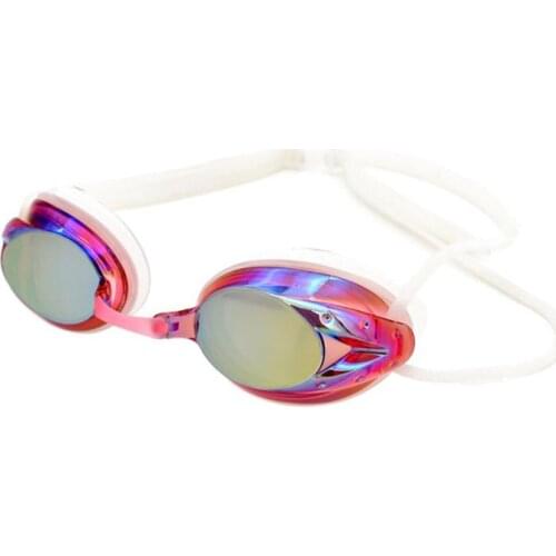 Silicone Professional Waterproof Plating Clear Double Anti-fog Swim Glasses Anti-UV Men Women Eyewear Swimming Goggles with Case