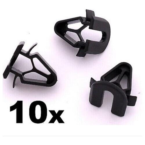 10x For Volvo Plastic Trim Clips- Interior fascia panels boot linings, pillar covers