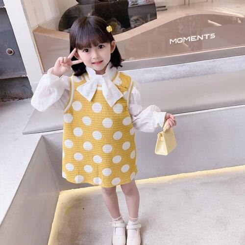 Toddler Girl Dress Big Bot Girls' Dresses Spring Autumn Kids Dress Casual Style Clothes For Girls