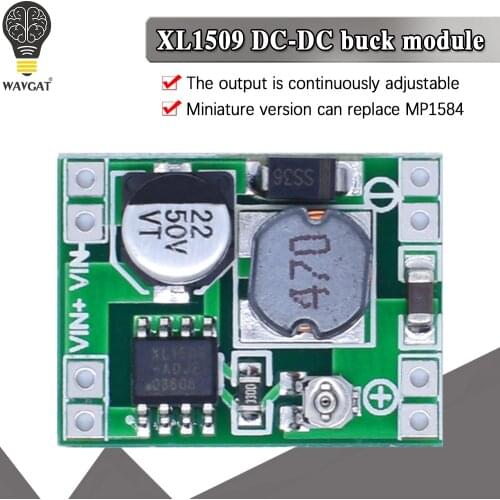 XL1509 Ultra-small Size DC-DC Step Down Power Supply Module 2A Adjustable for Arduino Diy Starter Kit compatible LM2596S XM1584
