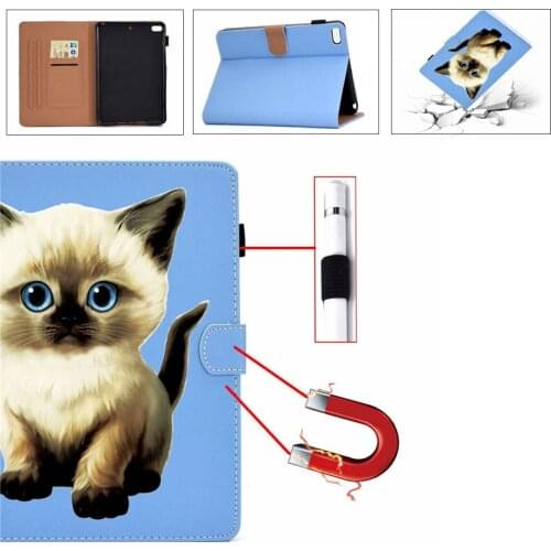 Shockproof Painted Case for iPad Mini Air 4 3 2 10.9 Funda Cartoon Kids Stand Tablet Cover Case for IPad 7th 8th 10.2 6th 9.7