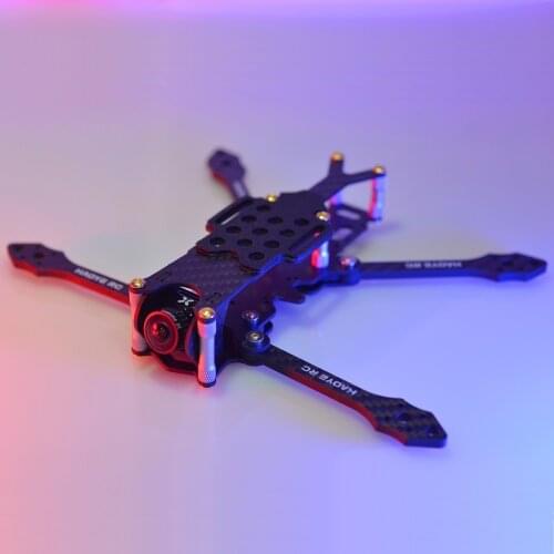 HAOYE RC Little Goldfish 4 inch Drone Frame 187mm Wheelbase Carbon Fiber Frame kit for Freestyle Quadcopter Frame kit